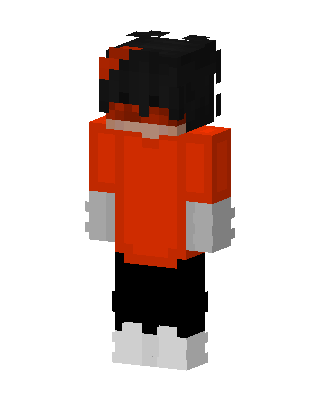 Orange Player Boy skin, 3D preview