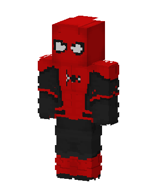 Spider-Man skin, 3D preview
