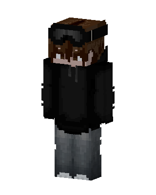 Goggles Hoodie Boy Minecraft skin