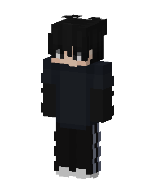 Shadow Hoodie skin, 3D preview