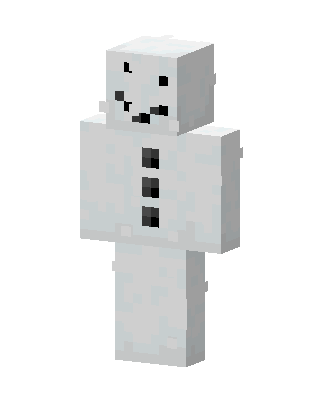 Snowman skin, 3D preview
