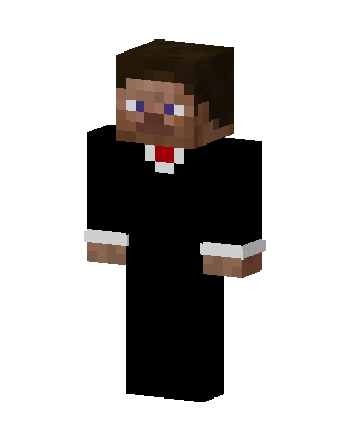 Black Suit Boy Minecraft skin