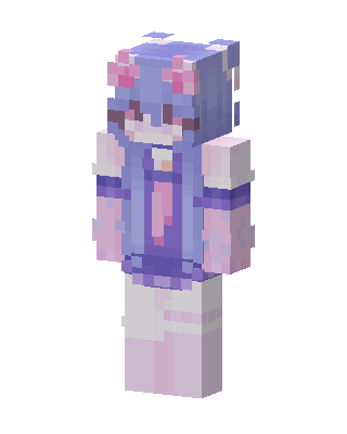 Lavender Bloom skin, 3D preview