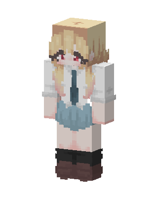 Sailor Uniform Girl skin, 3D preview