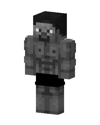 Gray Villain Boy Minecraft skin