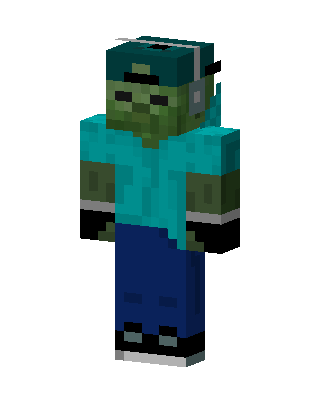 Zombie Hoodie Minecraft skin
