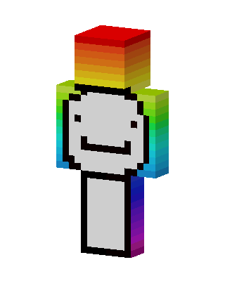 Rainbow Dream skin, 3D preview