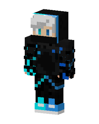 Cyber Frost skin, 3D preview