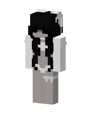 Black Player Girl skin, 3D preview