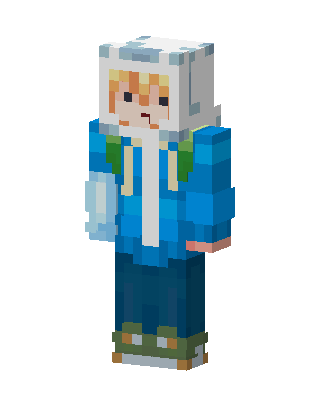 Finn The Human skin, 3D preview