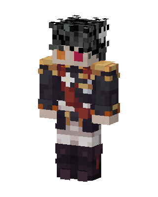 Dark Naval Officer skin, 3D preview