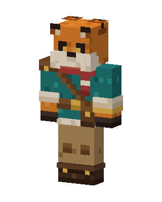 Fox Adventurer Minecraft skin