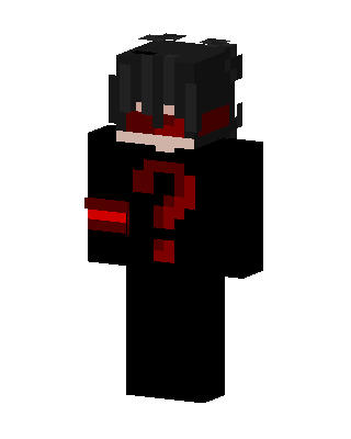 Red Question Mark skin, 3D preview