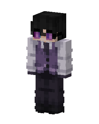 Violet Gentleman skin, 3D preview
