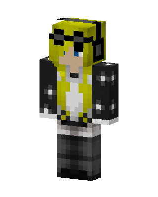 Yellow Gamer Boy Minecraft skin