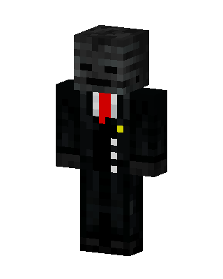 Wither Skeleton Suit Minecraft skin