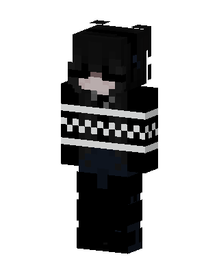 Shadow Sweater skin, 3D preview