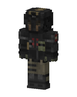 Tactical Operative skin, 3D preview