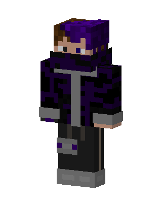 Purple Hero Boy Minecraft purple skin