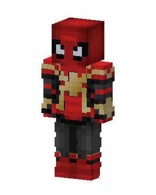 Spider-Man skin, 3D preview