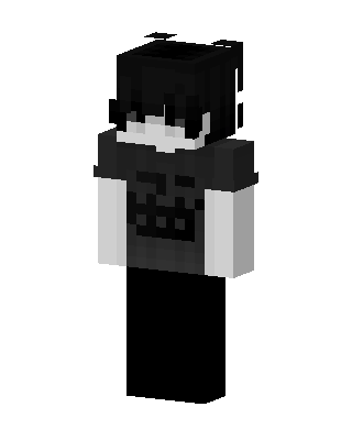 Black Player skin, 3D preview