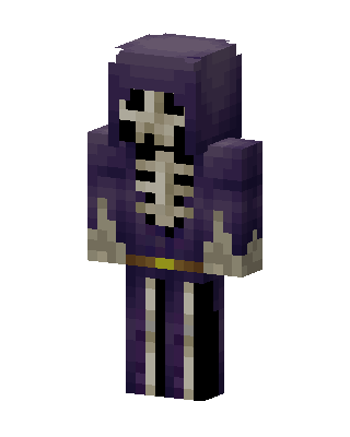 Purple Hero Minecraft skin