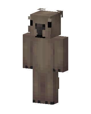 Capybara skin, 3D preview