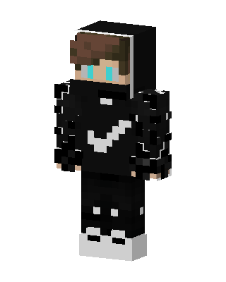 Shadow Hoodie skin, 3D preview