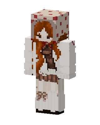 Strawberry Mushroom Girl Minecraft skin