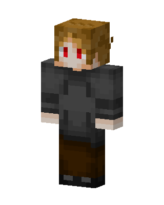 Red Eyed Hoodie skin, 3D preview