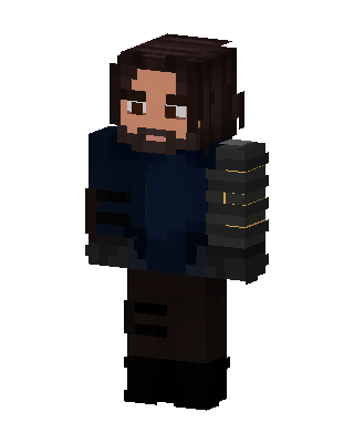 Winter Soldier Minecraft skin
