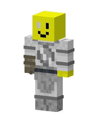 White Knight skin, 3D preview
