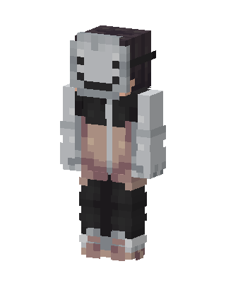 Masked Hoodie Minecraft e-boy skin