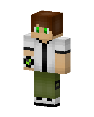 Ben 10 skin, 3D preview