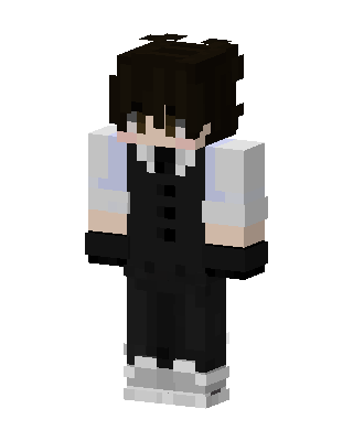 Vest Boy skin, 3D preview