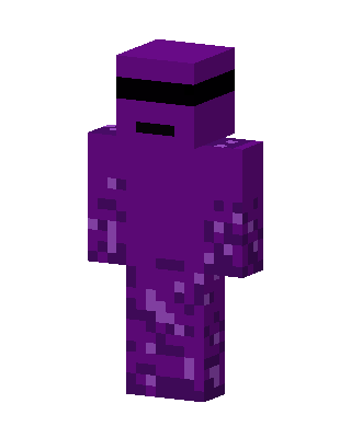 Purple Mob skin, 3D preview