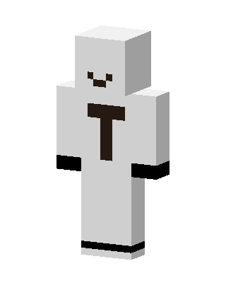 White Player skin, 3D preview