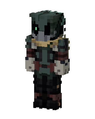 Swamp Warden skin, 3D preview