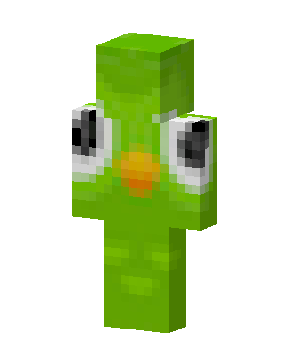 Duolingo Owl skin, 3D preview