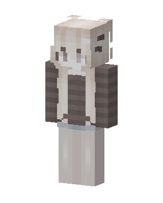 Ash Bear Hoodie skin, 3D preview