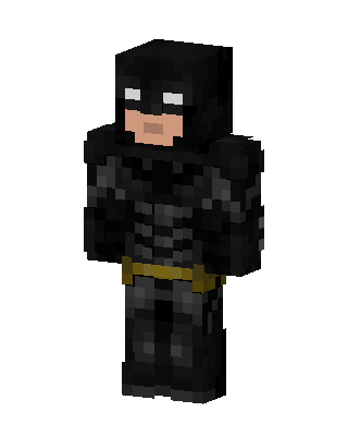 Batman skin, 3D preview