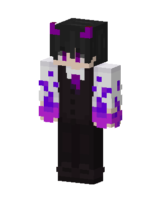 Black Suit Boy skin, 3D preview