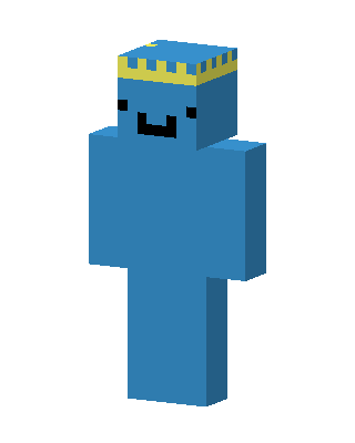 Blue skin, 3D preview