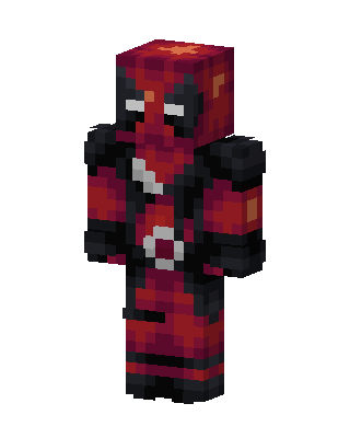 Red Fighter Boy Minecraft skin