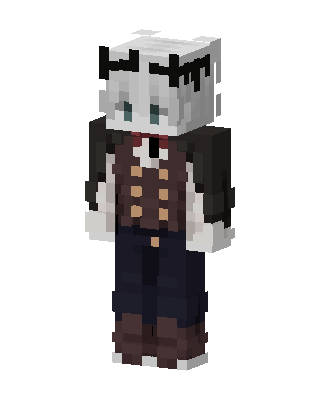 Antlered Gentleman skin, 3D preview