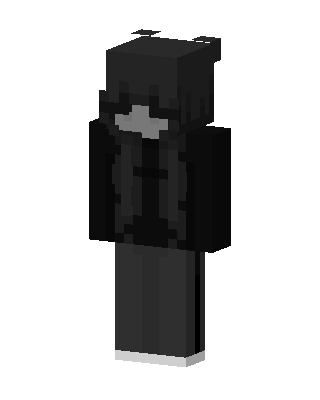 Shadow Hoodie skin, 3D preview