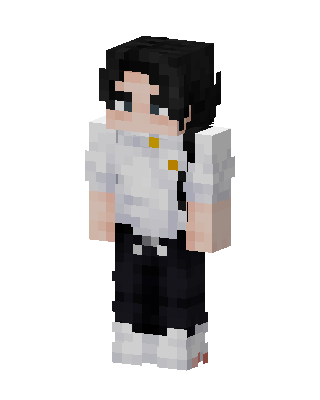Monochrome Boy skin, 3D preview