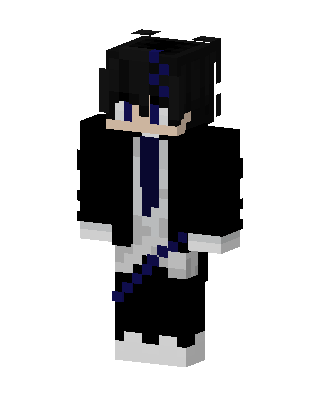 Midnight Swordsman Minecraft skin