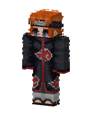 Black Caped Villain Girl Minecraft skin
