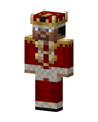 Eyepatch King Minecraft skin